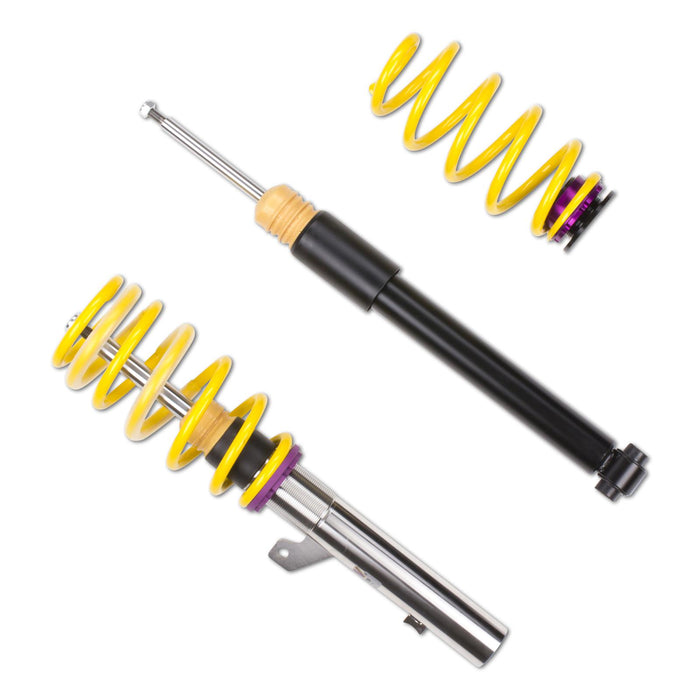1021000G | KW Coilover suspension V1 inox | AUDI A3 Saloon (8V) 8VS, 8VM 05/2013-08/2021 2.0 TFSI - 162kW - 1984ccm - 4 cyl. - Front-Wheel Drive