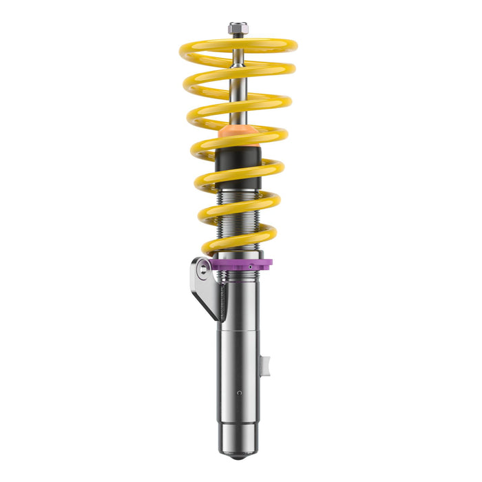 10220032 | KW Coilover | KW Coilover suspension V1 inox | Car type: BMW 3 (E90) 390L, 390X, 3L, M3, M3 GTS, M390 02/2004-02/2012 320 d - 125kW - 1995ccm - 4 cyl. - Rear-Wheel Drive  Only Models Year: 04/2005-01/2012 Axle Load FA/RA (kg): -1090/-1135