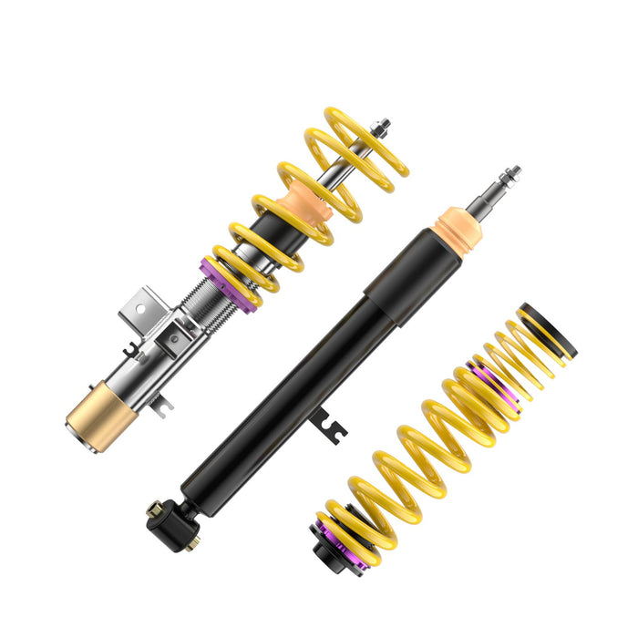 102200DK | KW Coilover suspension V1 inox |  BMW 3er (G20, G80) G3L 11/2018- M340 d Mild-Hybrid xDrive - 250kW - 2993ccm - 6 cyl. - Allrad  Only Models  Axle Load FA/RA (kg): 1101-1155/-1260