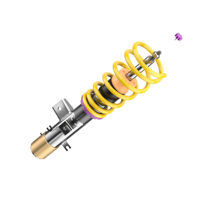 102200DK | KW Coilover suspension V1 inox |  BMW 3er (G20, G80) G3L 11/2018- M340 d Mild-Hybrid xDrive - 250kW - 2993ccm - 6 cyl. - Allrad  Only Models  Axle Load FA/RA (kg): 1101-1155/-1260