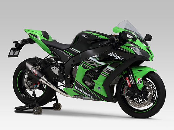 YOUSHIMURA EXHAUST | Yoshimura Japan Slip-on R-11 Metal Magic cover Exhaust For Kawasaki ZX10R 2016-19