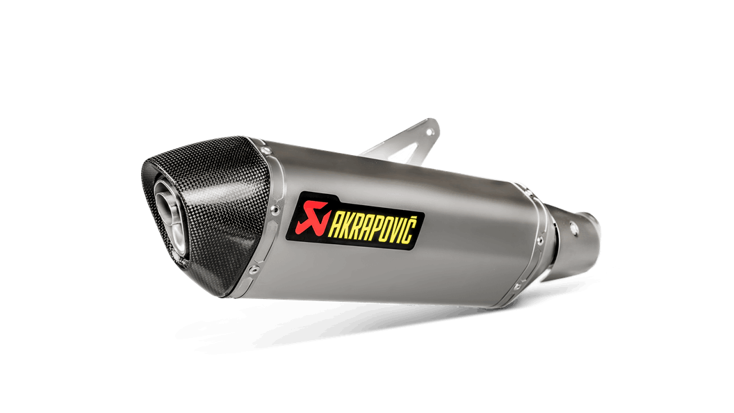 S-K4SO7-HRT | AKRAPOVIC | Kawasaki Ninja 400 2019 -2024 Slip-On Line (Titanium)
