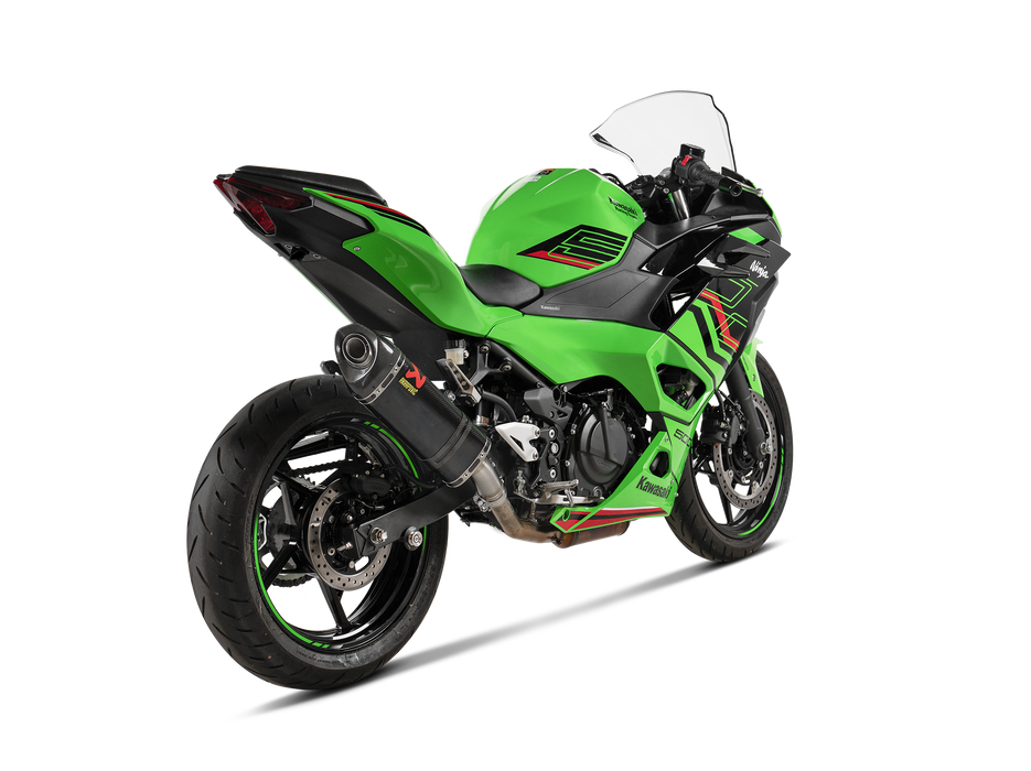 S-K4SO6-APC | AKRAPOVIC |Kawasaki  Ninja 500 / Z500  2024-25 Slip-On Line (Carbon)