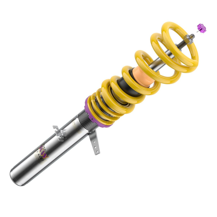 352200AL | KW Coilover suspension V3 inox | Car type: BMW X6 (F16, F86) M7X, X6 08/2014-07/2019 xDrive 28 i - 180kW - 1997ccm - 4 cyl. - All-wheel Drive  Only Models Year: 11/2014- Axle Load FA/RA (kg): -1420/-1755