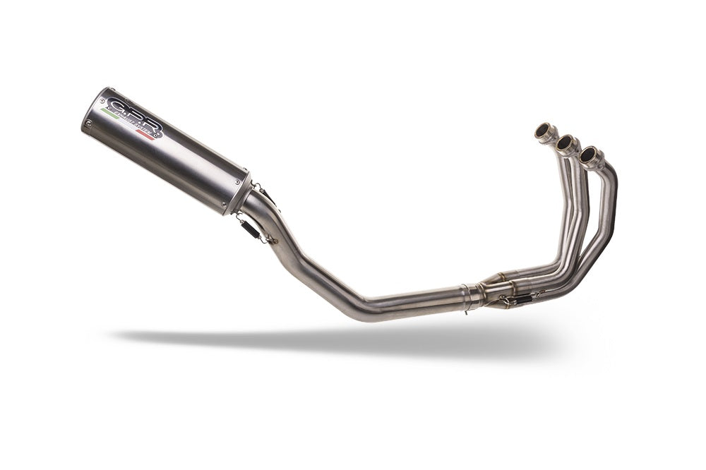 E5.T.100.RACEDB.M3.INOX | G.P.R EXHAUST | GPR exhaust compatible with Triumph Daytona 660 2023-2025, M3 Inox , Full system exhaust, including removable db killer