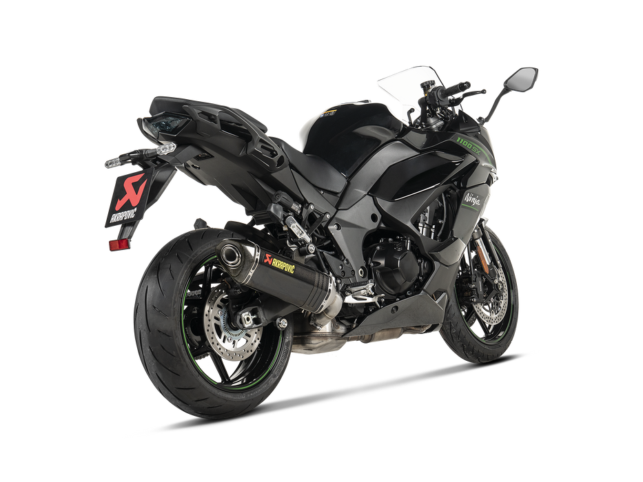 S-K10SO32-HRC | AKRAPOVIC | Kawasaki Ninja 1100SX 2025 Slip-On Line (Carbon)