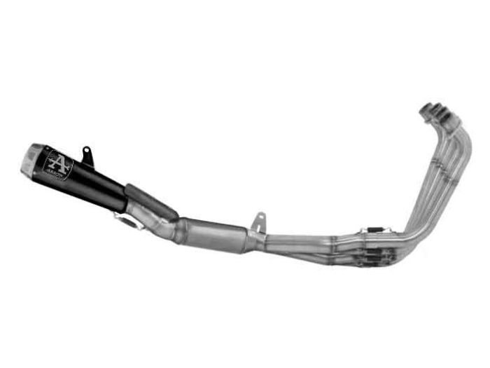 71069PRN | ARROW EXHAUST | HONDA CBR650R E5+ 2024-25  | Full system racing with Pro-Race "Dark" silencers