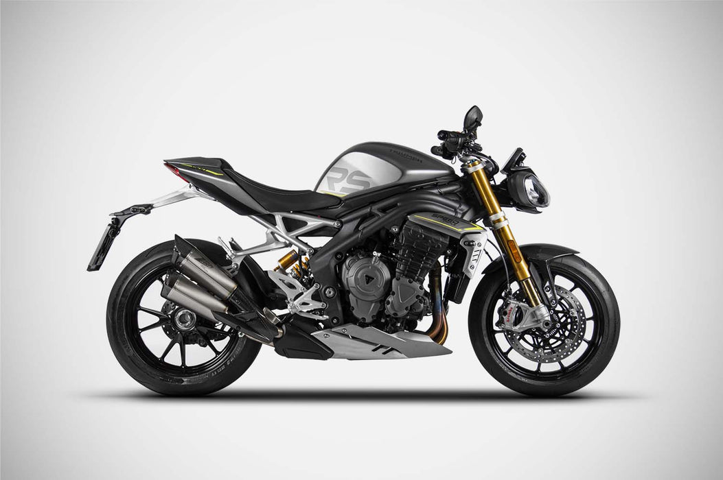 ZTP097S10TCO | ZARD EXHAUST | TRIUMPH SPEED TRIPLE 1200 RS/RR 2021-23 SLIP-ON 2021-2023