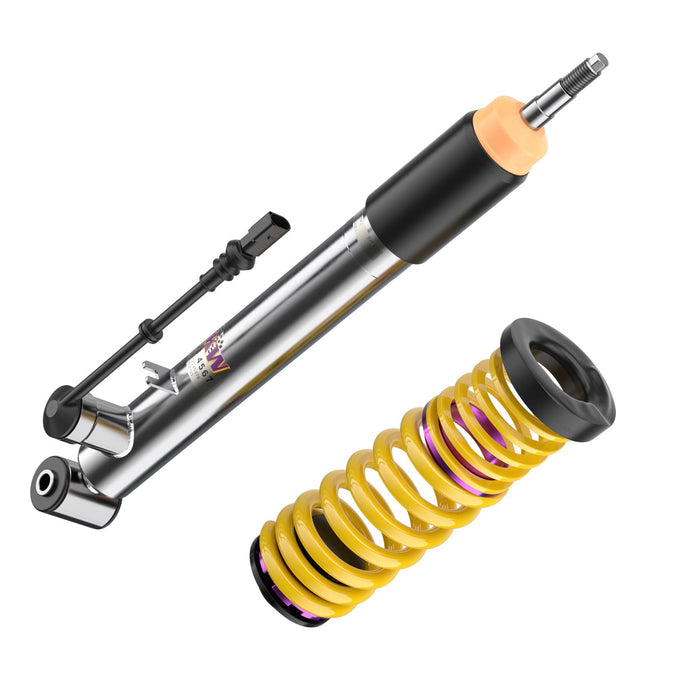 39010048 | KW DDC - ECU coilovers inox | AUDI A3 Saloon (8V) 8VS, 8VM 05/2013-08/2021 2.0 TFSI - 162kW - 1984ccm - 4 cyl. - Front-Wheel Drive