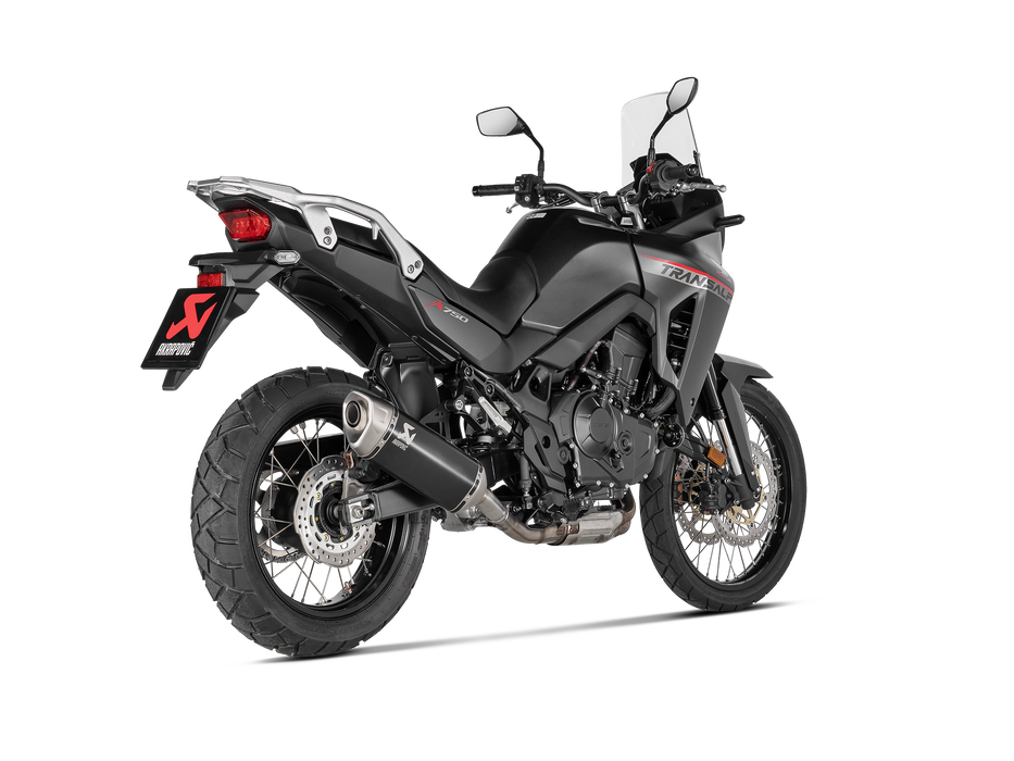 S-H7SO6-HRTBL | AKRAPOVIC | Honda  XL750 Transalp  2024 | Slip-On Line (Titanium)