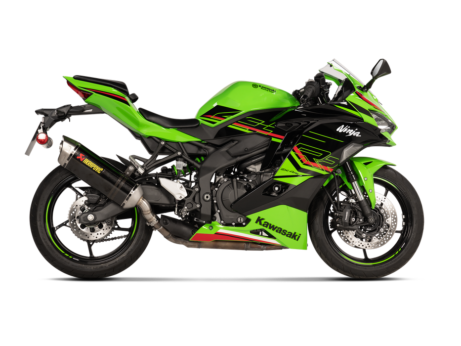 S-K4SO8-HRC | AKRAPOVIC | Kawasaki Ninja ZX-4R 2023-25 | Slip-On Line (Carbon)