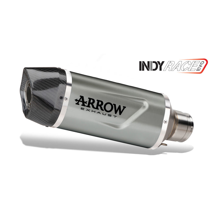 73523PKC | ARROW EXHAUST | Honda FORZA 750 2025 | Indy Race EVO titanium silencer with carby end cap - short version