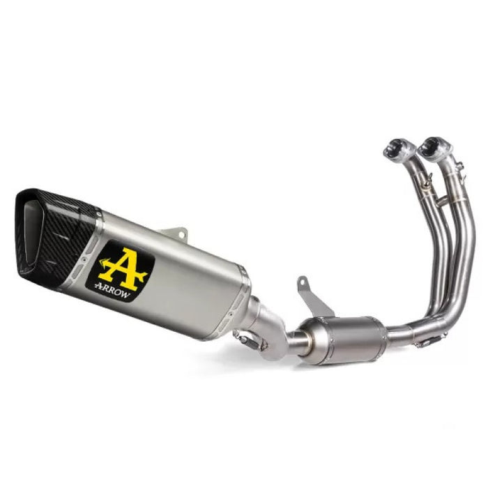 71068PT | ARROW EXHAUST | APRILIA RS 457 2024 | RACING FULL SYSTEM WITH PISTA TITANIUM SILENCER