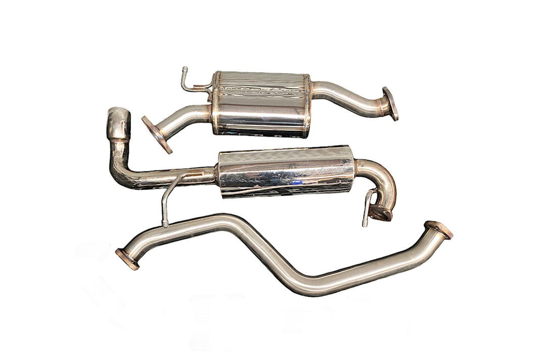 WJ219F3MA002T | AVO TURBO AUSTRALIA | Suzuki Jimny JB74 2018+ 2" Cat Back Exhaust with Muffler & Resonator