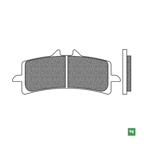 FD0415SP1 | NEWFREN | APRILIA / HONDA / TRIUMPH / DUCATI | Front Brake pads