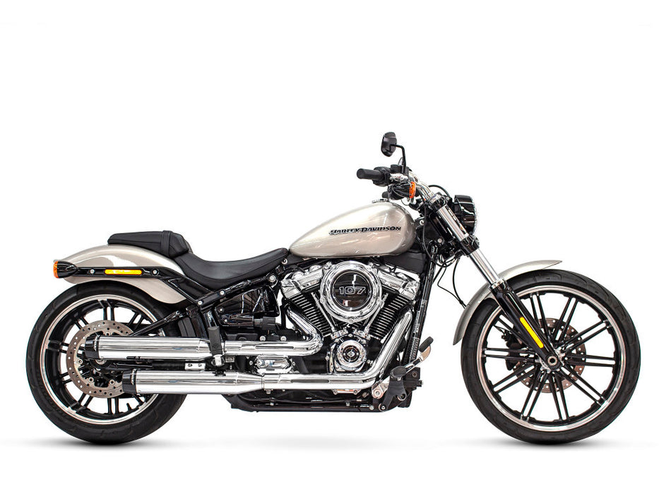 Rinehart Racing |  3.5 inch slip-ons for Milwaukee Eight - 107/114 Fatboy | 2018-Up