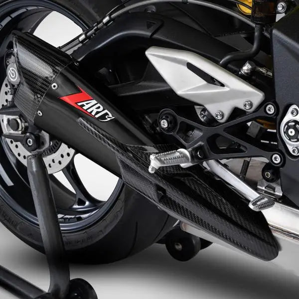 ZTP103S00SCR-B | ZARD EXHAUST | STREET TRIPLE 765 | 2023-24 - FULL KIT BLACK