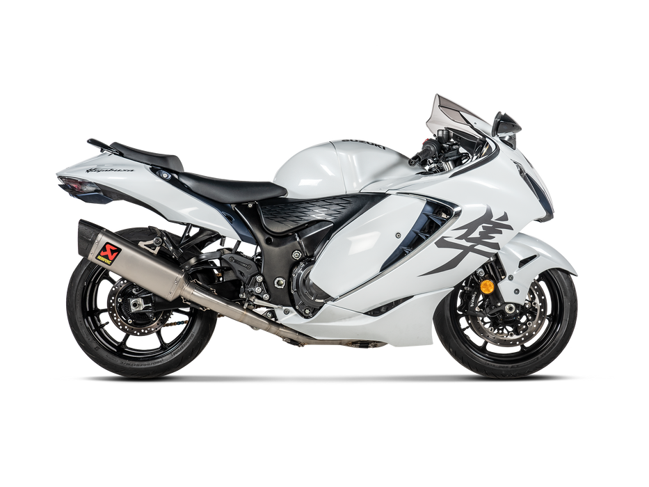 S-S13R4-APLT | AKRAPOVIC | Suzuki GSX-1300R Hayabusa 2025 | Racing Line (Titanium)