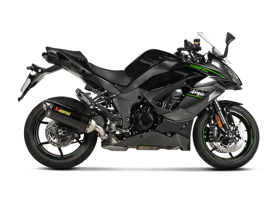S-K10SO32-HRC |  AKRAPOVIC | Kawasaki  Ninja 1100SX  2025 Slip-On Line (Carbon)