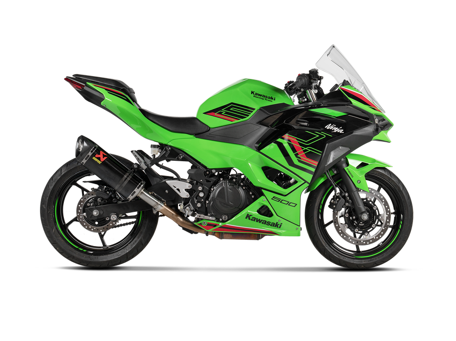 S-K4SO6-APC | AKRAPOVIC |Kawasaki  Ninja 500 / Z500  2024-25 Slip-On Line (Carbon)