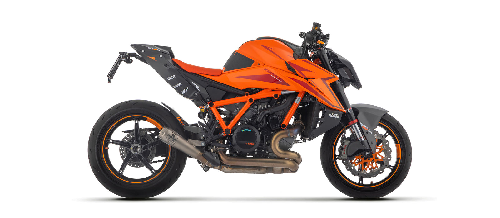 ARROW EXHAUST | KTM 1390 SuperDuke R 2024 | Titanium Pro-Race silencer