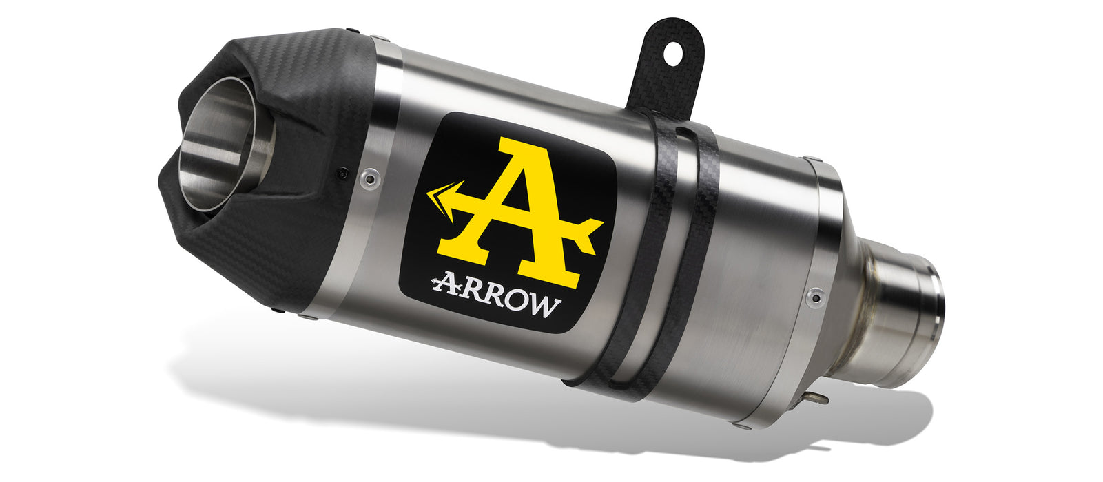 72631PK   | ARROW EXHAUST |  Husqvarna Svartpilen / Vitpilen 401 2020/2023 | Indy Race Titanium silencer with carby end cap