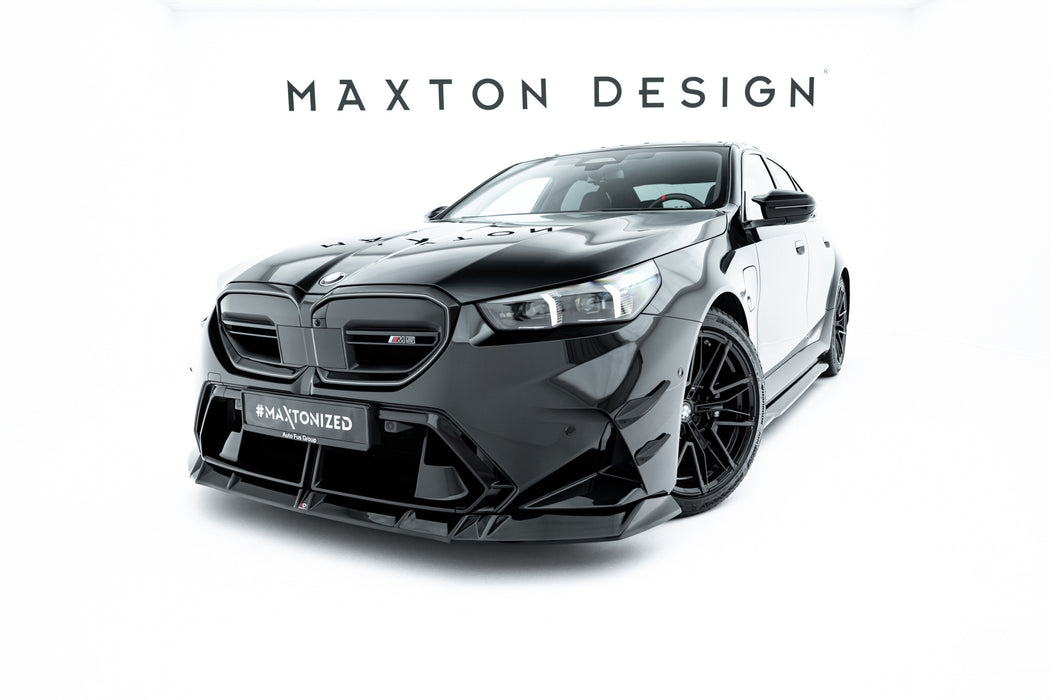 BM-M5-G90-FD1G | MAXTON DESIGN |Front Splitter V.1 BMW M5 Sedan / Touring G90