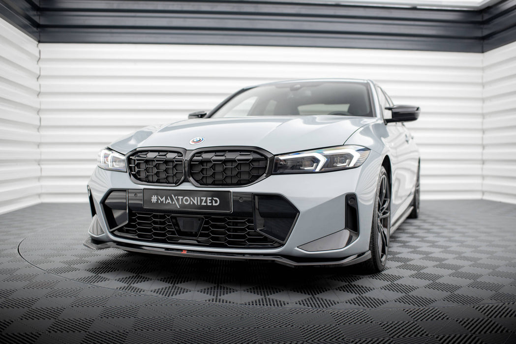 BM-3-G20F-MPACK-FD2G | MAXTON DESIGN | Front Splitter V.2 BMW 3 M340i / M-Pack G20 / G21 Facelift