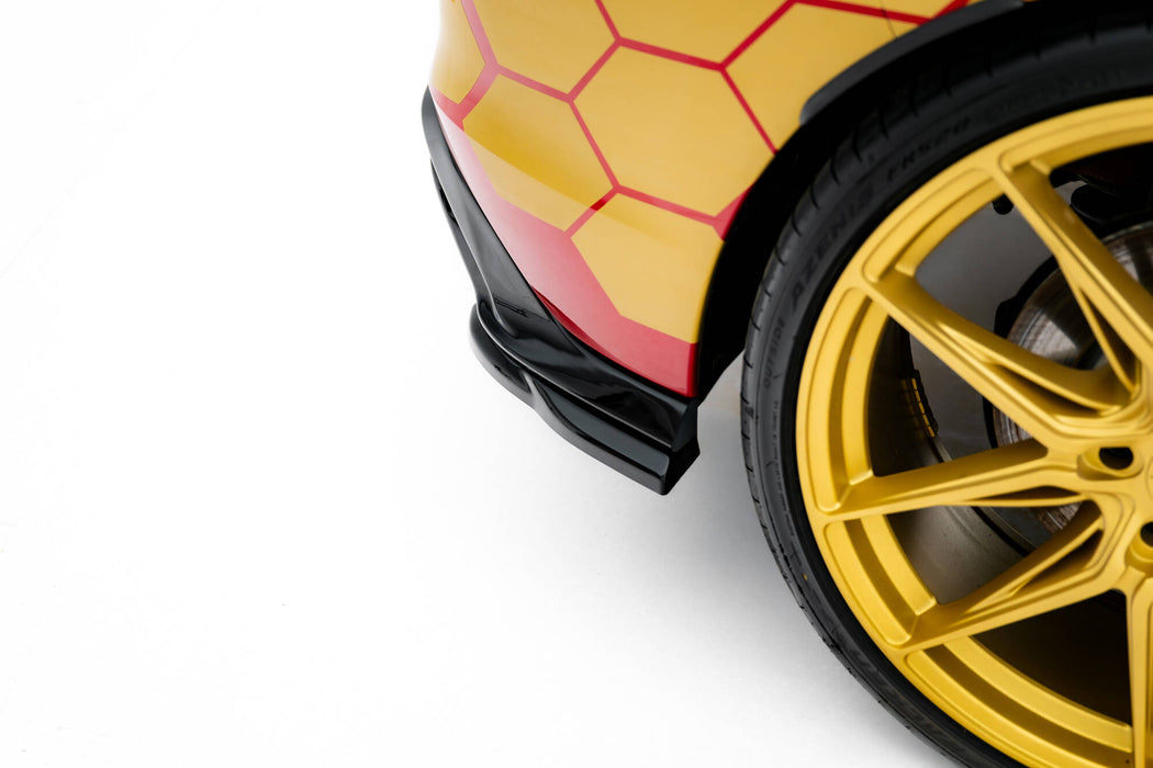 BM-5-G60-MPACK-CAP3D1G | MAXTON DESIGN |Rear Side Splitters V.3 Volkswagen Golf GTI Clubsport Mk8 Facelift