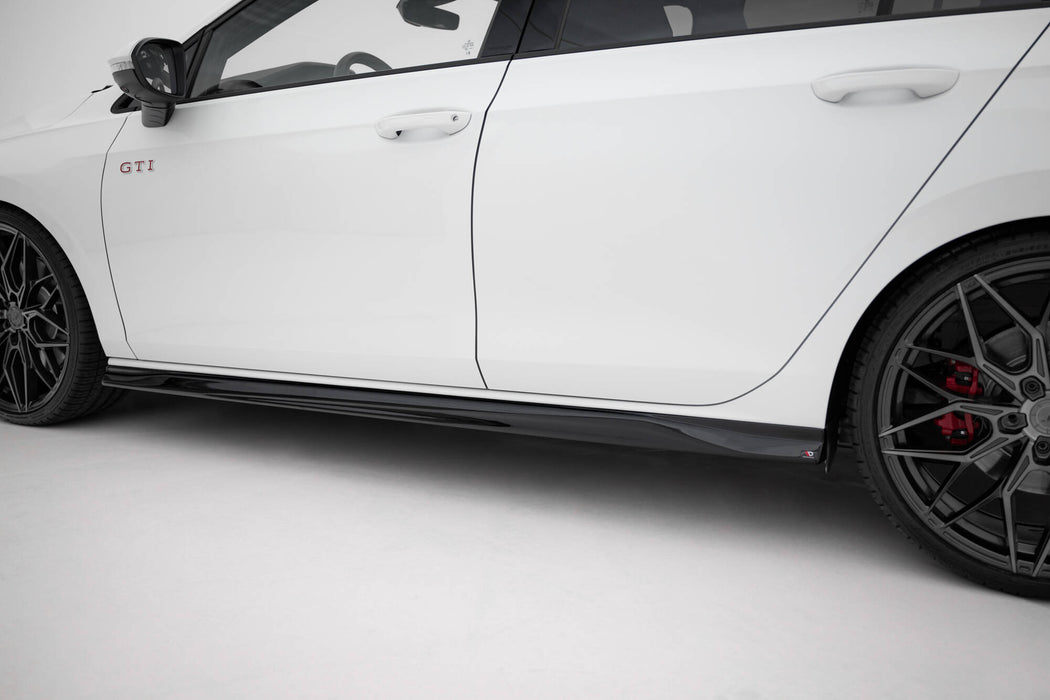 VW-GO-8-GTI-SD3G | MAXTON DESIGN | Side Skirts Diffusers V.3 Volkswagen Golf GTI / GTE / GTI Clubsport / GTD / R-Line Mk8