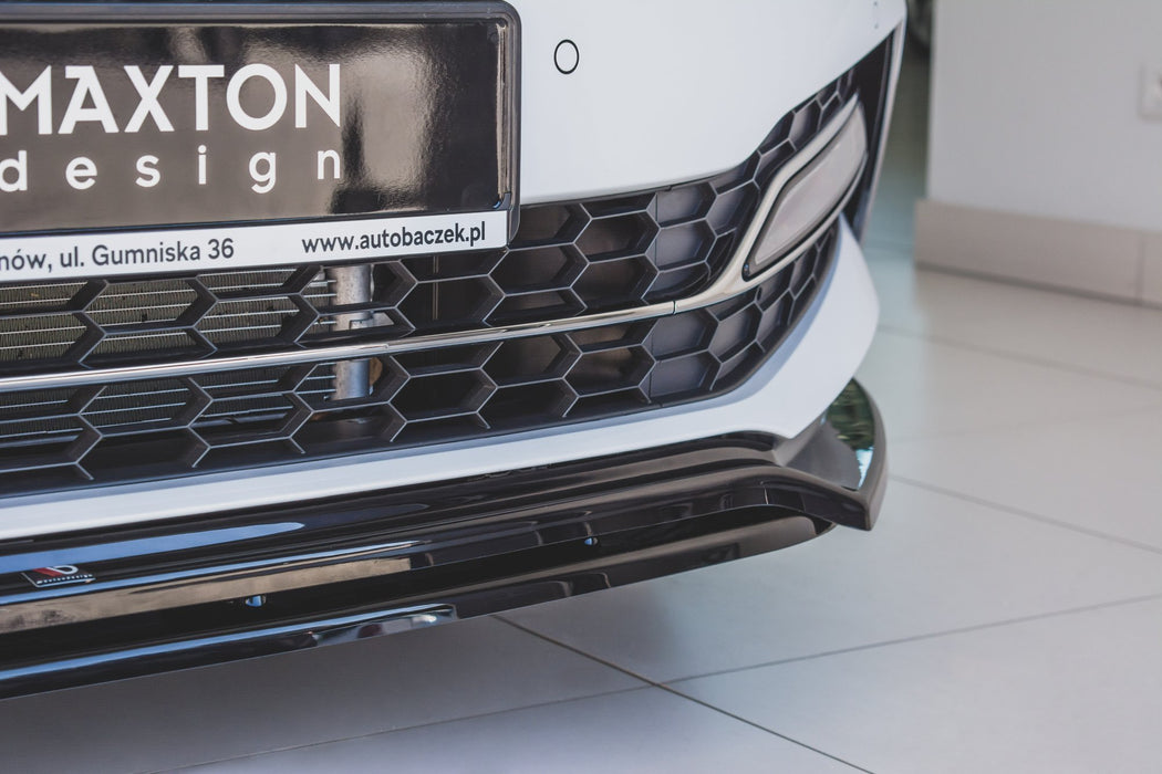 MAXTON DESIGN | Front diffuser V.3 Skoda Superb Liftback / Combi Mk3 Facelift