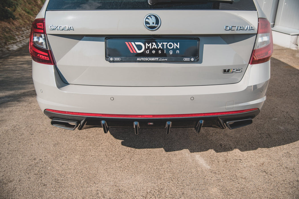 MAXTON DESIGN | Rear apron V.1 Skoda Octavia RS Mk3 / Mk3 FL Hatchback / Estate