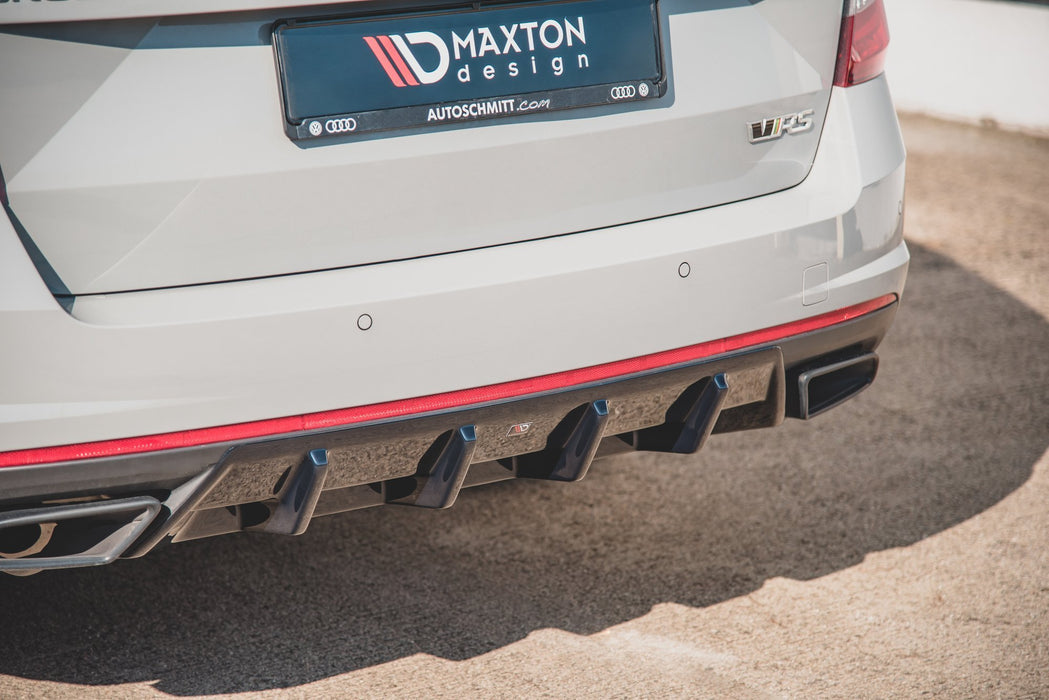 MAXTON DESIGN | Rear apron V.1 Skoda Octavia RS Mk3 / Mk3 FL Hatchback / Estate