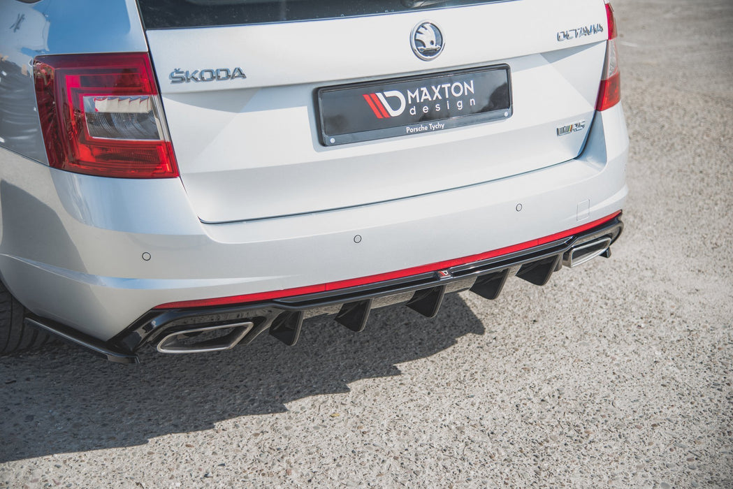 MAXTON DESIGN | Rear apron V.2 Skoda Octavia RS Mk3 / Mk3 FL Hatchback / Estate