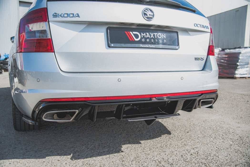 MAXTON DESIGN | Rear apron V.2 Skoda Octavia RS Mk3 / Mk3 FL Hatchback / Estate