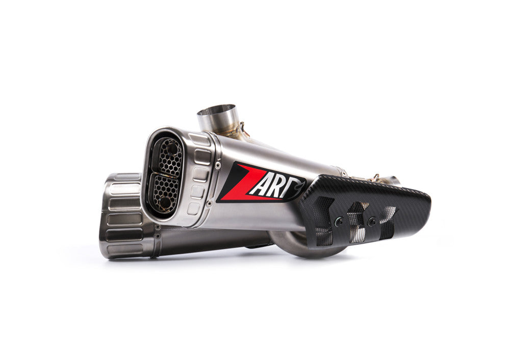 ZDU004S10TSR | ZARD EXHAUST | DUCATI PANIGALE V4/V4S COMPENSED SLIP-ON 2018-2019