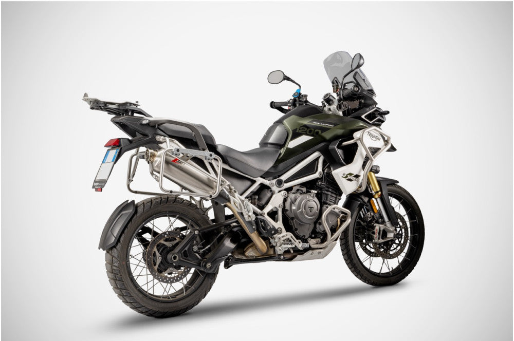 ZTP102S10SSR | ZARD EXHAUST | TRIUMPH TIGER 1200 2022-23 | SLIP-ON