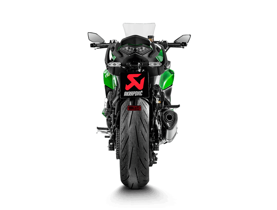 S-K10SO24-HRT | P-KAT-036| Kawasaki Ninja 1000SX 2020 -2024 Slip-On Line (Titanium)