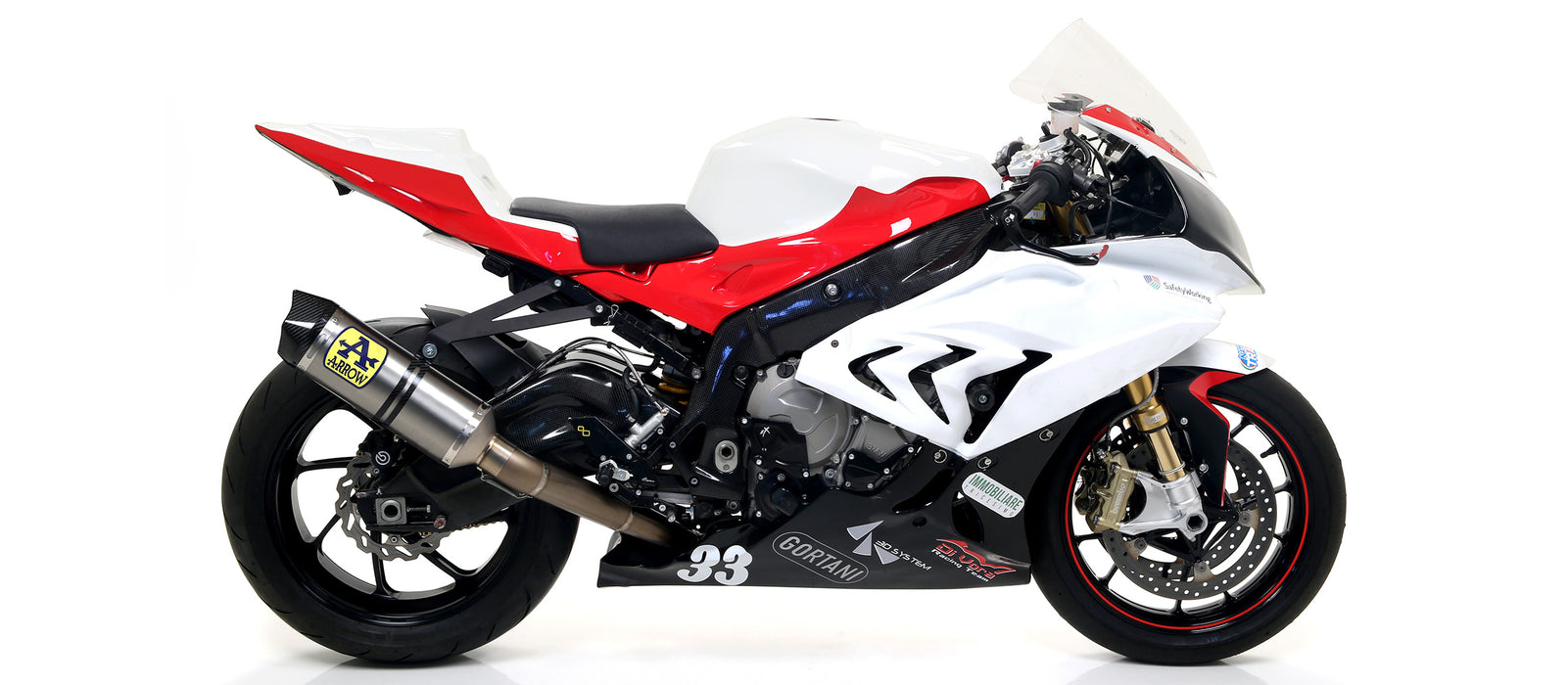 71140CKR | ARROW EXHAUST | for BMW S1000RR 2017-2018 | Full System TITANIUM (For tuned bikes only)