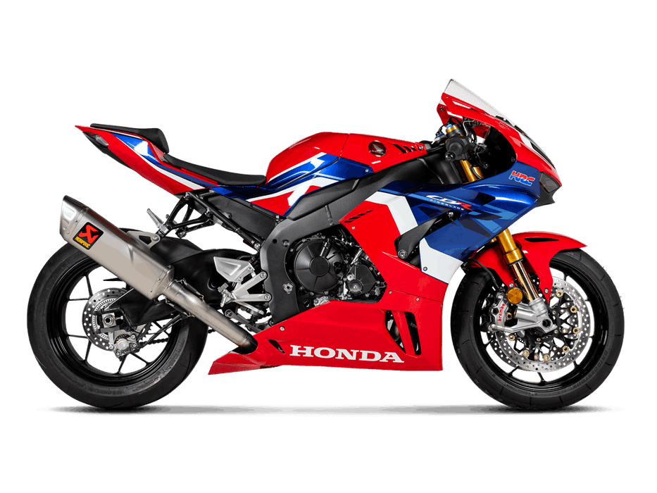 S-H10R9-APLT | AKRPOVIC | Honda CBR 1000RR-R Fireblade / SP 2020-2024 Racing Line (Titanium)