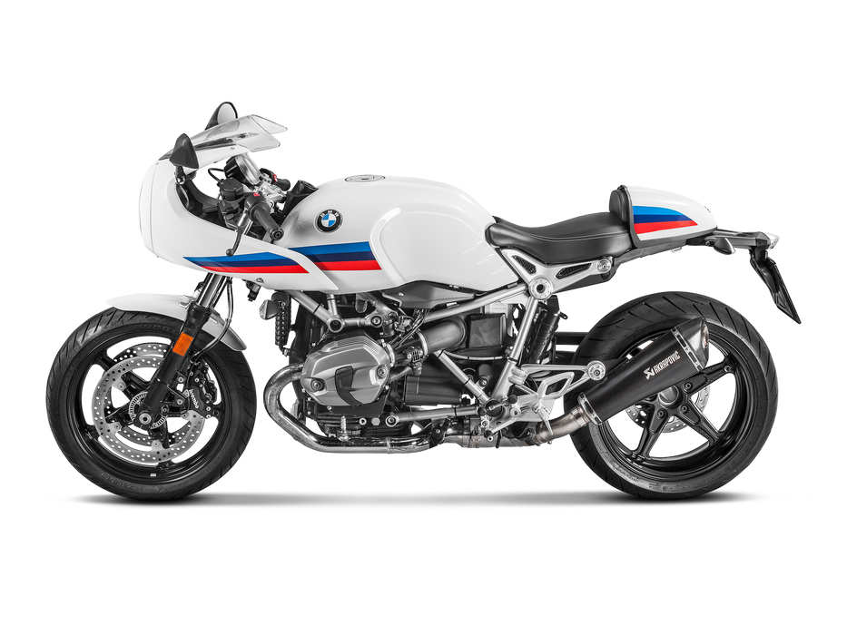 S-B12SO17-HBRBL | AKRAPOVIC | BMW R Nine T Racer 2017-2024 - Slip-On Line (Titanium)