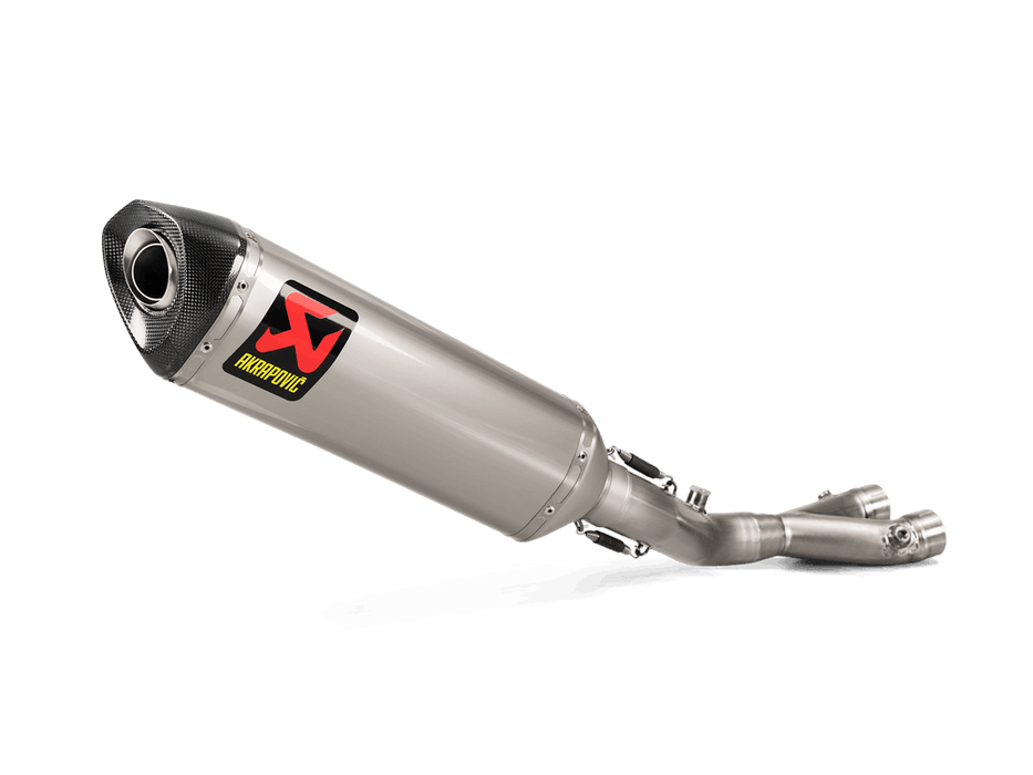 S-Y10SO19-RT/TD | AKRAPOVIC | Yamaha YZF-R1 2015 -2021 Slip-On Line (Titanium) Track Day