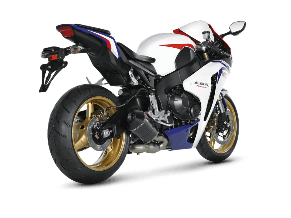 S-H10SO6T-TC | AKRPOVIC | Honda CBR 1000 RR  2008-2013 Slip-On Line (Carbon)