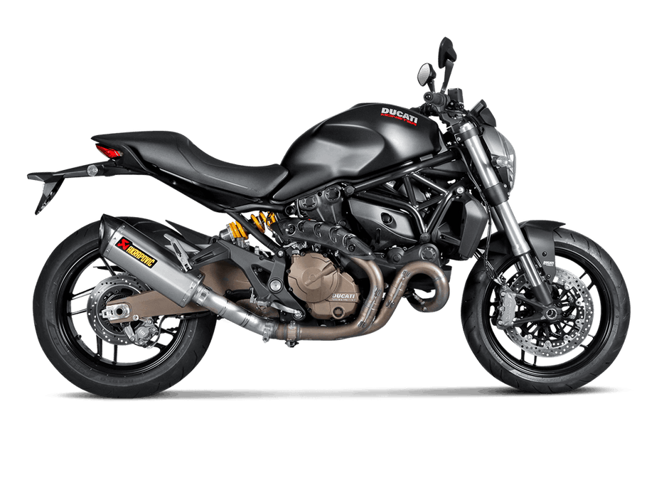 L-D12SO2 | AKRAPOVIC | Ducati Monster 821 2014 -2020 Link Pipe (Titanium)
