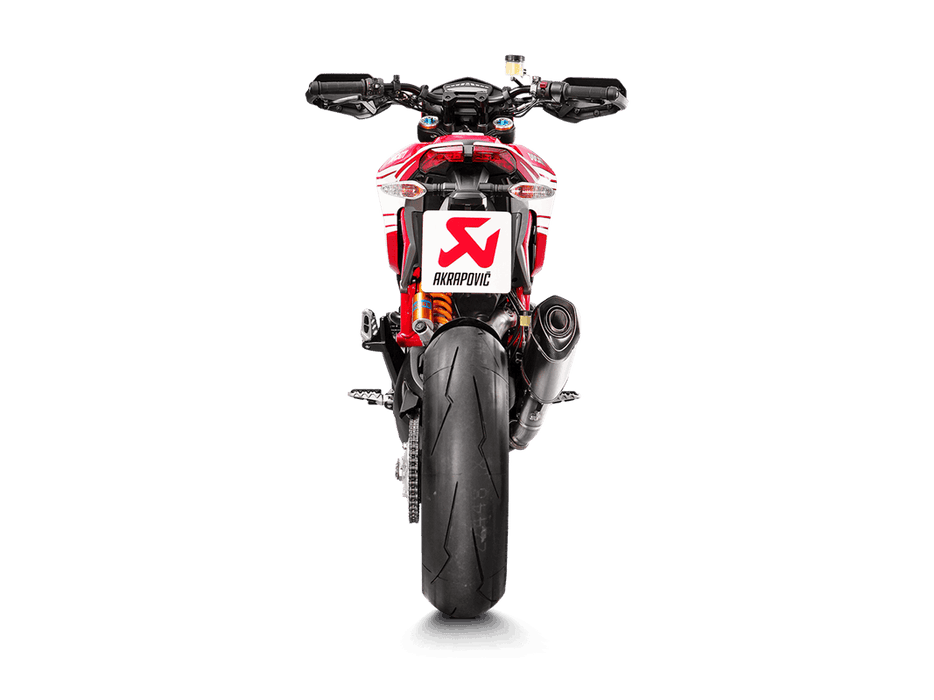 S-D9SO8-RT | AKRAPOVIC | Ducati Hyperstrada 2013 -2018 Slip-On Line (Titanium)