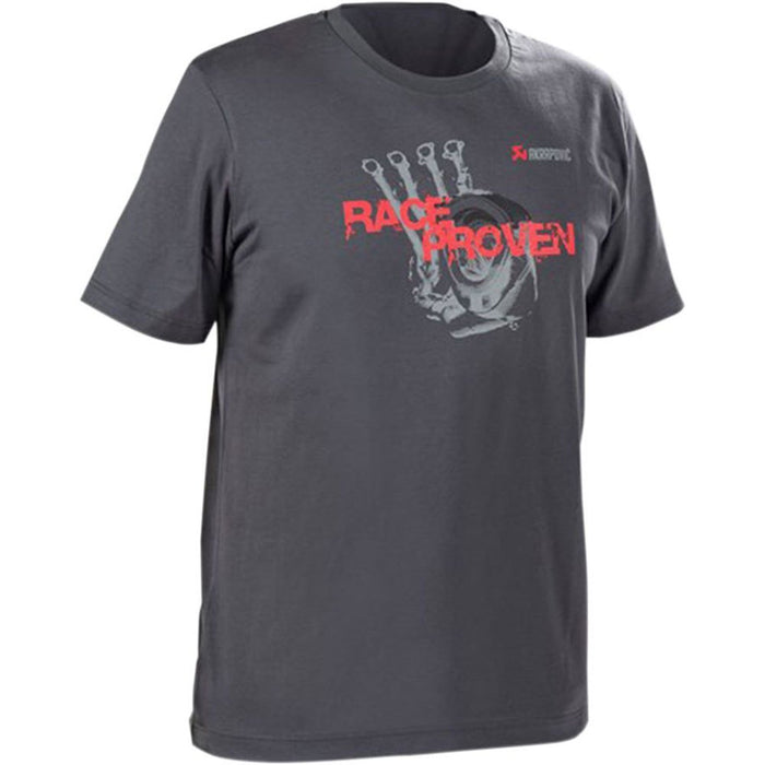 801775 | AKRAPOVIC | Lifestyle T-shirt Race Proven Men's Grey L