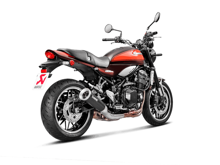 S-K9SO5-HBAVTBL | AKRAPOVIC | Kawasaki Z900 RS / Cafe 2018 -2021 Slip-On Line (Titanium)