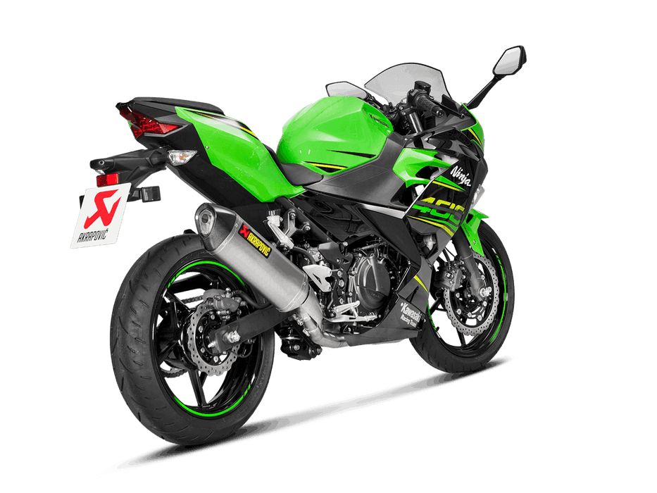 E-K4R1 | AKRAPOVIC  | Kawasaki Ninja 400 2018 -2020 Optional Header (SS)