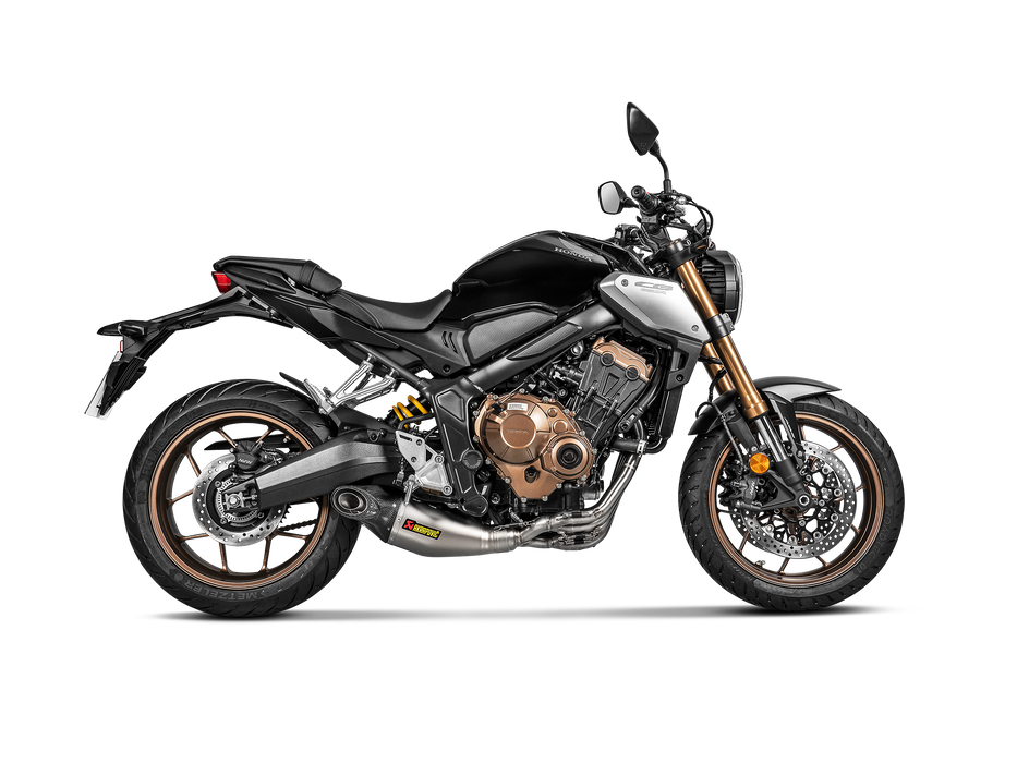 S-H6R11-AFT | AKRPOVIC | Honda CBR 650 F 2014-2018 Racing Line (Titanium)