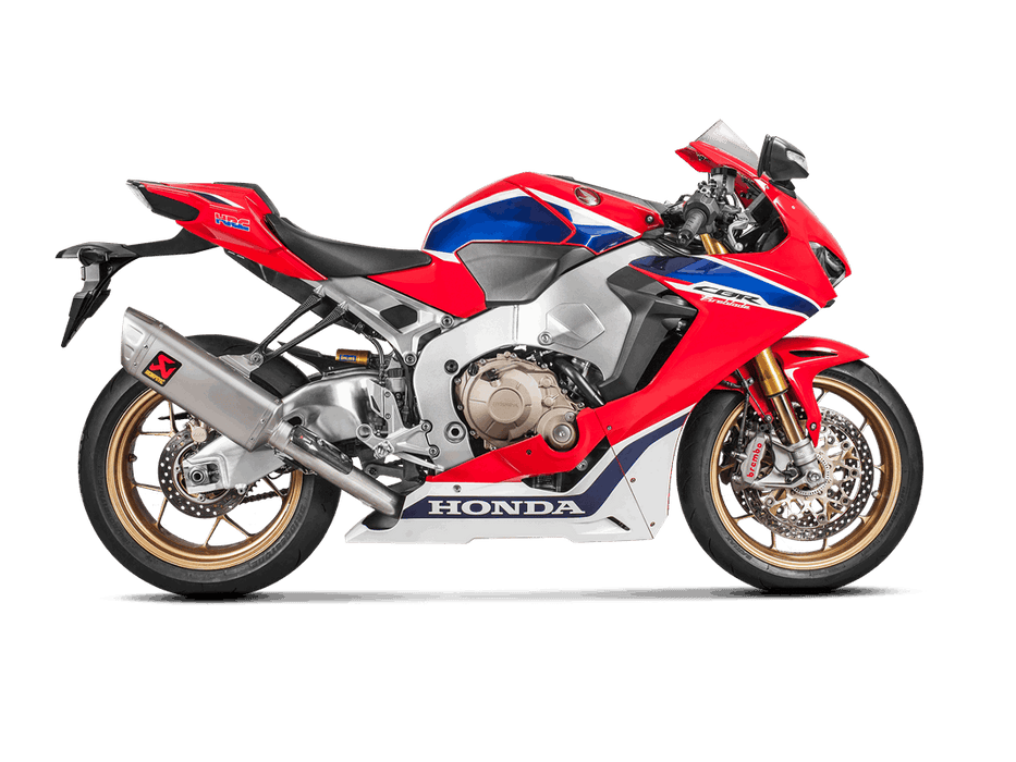 S-H10E1-APLT | AKRPOVIC | Honda CBR 1000 RR 2017-2019 Evolution Line (Titanium)